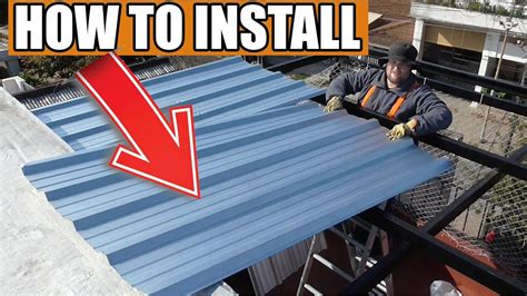 how do you install metal roof on a house|installation instructions for metal roofing.